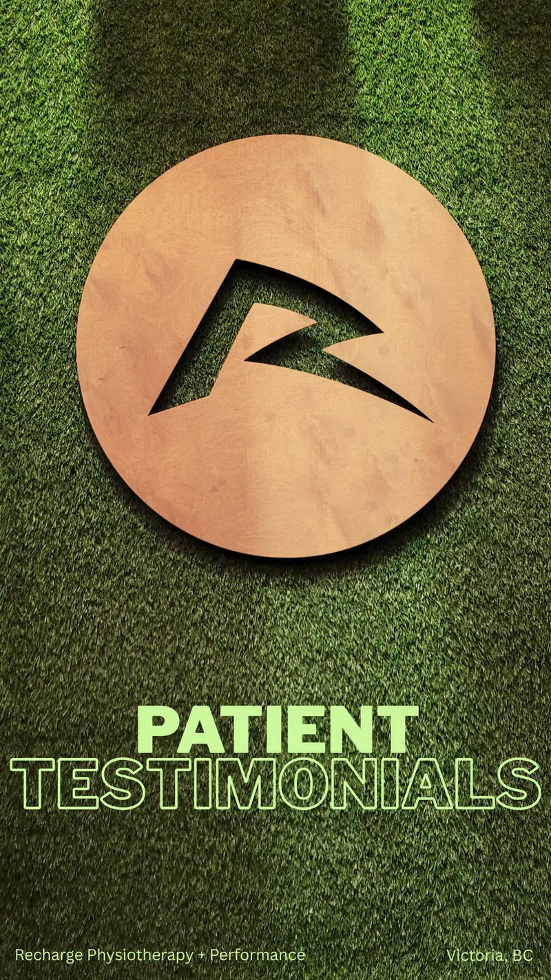 Recharge testimonial design